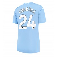 Camisa de time de futebol Manchester City Josko Gvardiol #24 Replicas 1º Equipamento Feminina 2023-24 Manga Curta